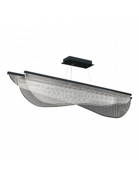 SL6509.423.01 Светильник подвесной ST-Luce Черный/Прозрачный LED 1*60W 4000K FESALE-foto3