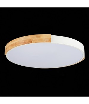 SLE201352-01 Светильник потолочный Белый, Светлое дерево/Белый LED 1*40W 3000K/4000K/6000K DELIA-foto6