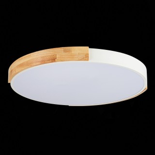 SLE201352-01 Светильник потолочный Белый, Светлое дерево/Белый LED 1*40W 3000K/4000K/6000K DELIA-foto6