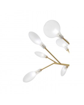 SL411.224.18 Прикроватная лампа ST-Luce Золото/Белый G4 18*3W RICCARDO-foto2