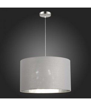 SLE300513-03 Светильник подвесной Никель/Серый, Серебристый E27 3*40W BRESCIA-foto5