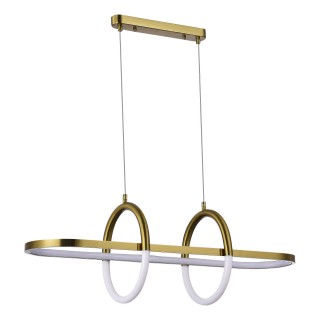 SL1579.313.01 Светильник подвесной ST-Luce Золотистый/Белый LED 1*48W 3000K MOFISTO-foto2