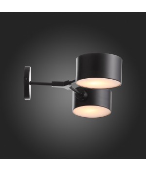 SLE183401-02 Светильник настенный Черный/Черный E14 2*60W GIMENTO-foto9