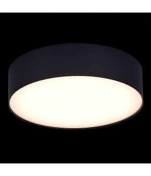 ST606.432.27 Светильник потолочный Черный LED 1*27W 3000K 2 340Lm Ra>85 120° IP20 D220xH55 185-265V Накладные светильники-foto3