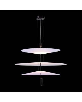 SL6101.413.01 Люстра подвесная ST-Luce Черный/Белый LED 1*15W 3000K Isola-foto5