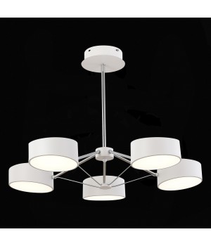 SLE6005-502-05 Светильник потолочный Белый/Белый LED 5*10W VALLE-foto6