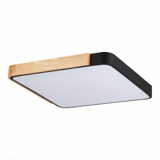 SLE201242-01 Светильник потолочный Черный, Светлое дерево/Белый LED 1*42W 3000K/4000K/6000K FESTA-foto10