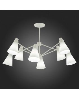 SLE103502-08 Люстра потолочная Белый/Белый E14 8*40W BIANE-foto7