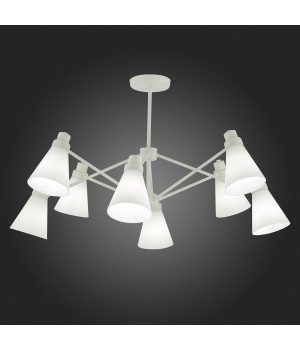 SLE103502-08 Люстра потолочная Белый/Белый E14 8*40W BIANE-foto7