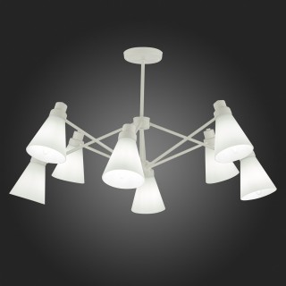 SLE103502-08 Люстра потолочная Белый/Белый E14 8*40W BIANE-foto7