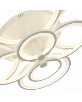 SLE200302-08 Светильник потолочный Белый/Белый LED 1*256W 3000-6000K LETO-foto12