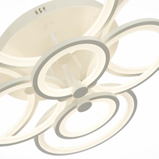 SLE200302-08 Светильник потолочный Белый/Белый LED 1*256W 3000-6000K LETO-foto12