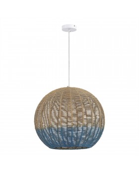 SL1514.533.01 Светильник подвесной ST-Luce Белый/Бежевый,Синий E27 1*7W VIMINI-foto2
