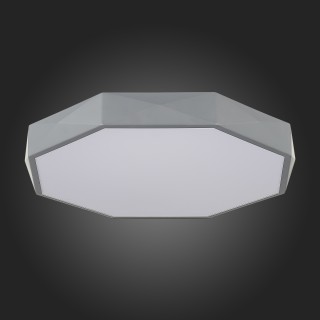 SLE200872-01 Светильник потолочный Серый/Белый LED 1*45W 3000K/4000K/6000K RONDO-foto12