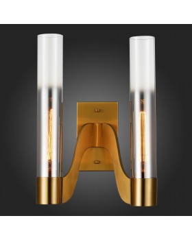 SL1235.301.02 Бра ST-Luce Латунь/Хром, Прозрачный E14 2*40W ETTORE-foto4