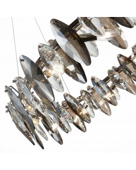 SL1227.103.12 Люстра подвесная ST-Luce Никель/Прозрачный E14 12*40W ANCONA-foto3