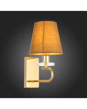 SL1139.201.01 Бра Французское золото/Бежевый E14 1*40W ESCALLA-foto7