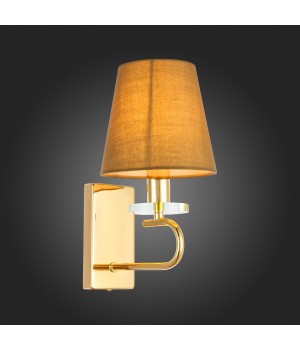 SL1139.201.01 Бра Французское золото/Бежевый E14 1*40W ESCALLA-foto7