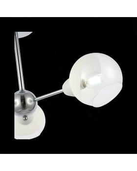 SLE102702-03 Люстра потолочная Хром/Прозрачный, Матовый никель E14 3*40W GIORTE-foto6