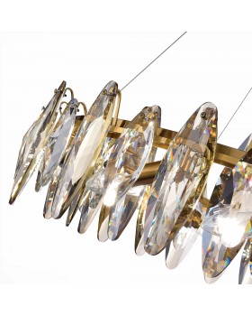 SL1227.303.12 Люстра подвесная ST-Luce Латунь/Прозрачный E14 12*40W ANCONA-foto3