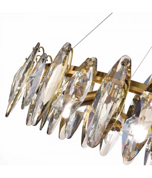 SL1227.303.12 Люстра подвесная ST-Luce Латунь/Прозрачный E14 12*40W ANCONA-foto3