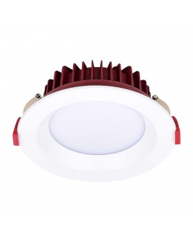 ST752.538.18 Св-к встр. Белый LED 1*18W 3000K 1 440Lm Ra80 100° IP44 D140xH52 100-240VV Встраиваемые светильники-foto2