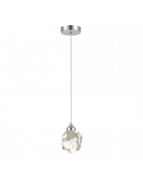 SL6114.103.01 Подвес ST-Luce Хром/Прозрачный LED 1*3W 3000K CASCATO