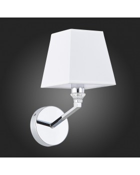 SLE107601-01 Светильник настенный Хром/Белый E14 1*40W GRINDA-foto6