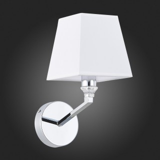 SLE107601-01 Светильник настенный Хром/Белый E14 1*40W GRINDA-foto6