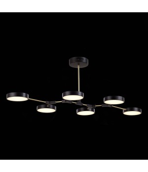 SLE6004-402-06 Светильник потолочный Черный/Черный LED 6*10W MONTA-foto6