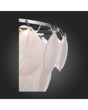 SLE104102-06 Люстра потолочная Хром/Белый E14 6*60W CHILLE-foto3