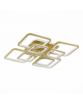 SLE500422-08RGB Светильник потолочный Золотистый/Белый LED 1*224W RGB 10W 3000-6000K VALIA-foto4