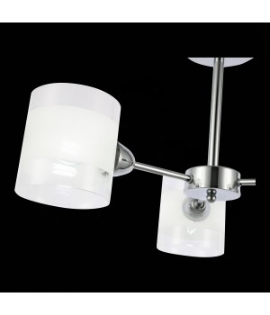 SLE102802-03 Люстра потолочная Хром/Прозрачный, Белый E14 3*40W MIENTO-foto6