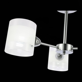 SLE102802-03 Люстра потолочная Хром/Прозрачный, Белый E14 3*40W MIENTO-foto6