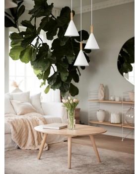 SLE1255-513-03 Светильник подвесной Белый/Белый E27 3*40W ARKET-foto5