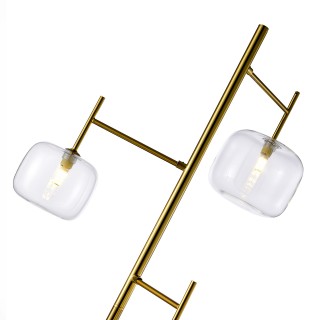 SL1049.305.03 Торшер ST-Luce Латунь/Прозрачный G9 3*5W FINN-foto3