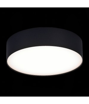 ST606.442.27 Светильник потолочный Черный LED 1*27W 4000K 2 340Lm Ra>85 120° IP20 D220xH55 185-265V Накладные светильники-foto3