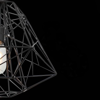 SL264.403.01 Подвес ST-Luce Черный/Черный E27 1*60W STRANO-foto4