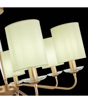 SLE108002-07 Люстра потолочная Золотистый/Бежевый E14 7*40W RITA-foto6