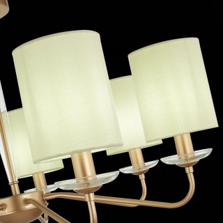 SLE108002-07 Люстра потолочная Золотистый/Бежевый E14 7*40W RITA-foto6