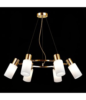 SLE1139-103-06 Люстра подвесная Хром/Белый E14 6*60W GESSI-foto4