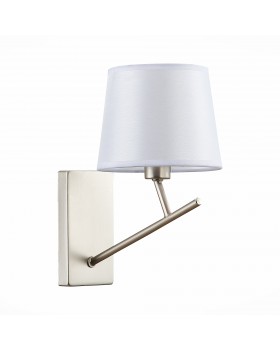 SLE300101-01 Бра Никель/Белый E14 1*40W DENICE-foto2