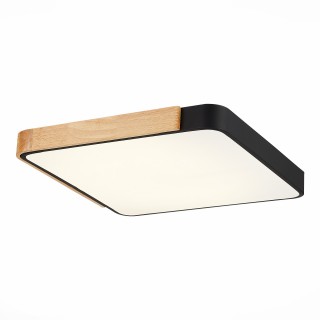 SLE201242-01 Светильник потолочный Черный, Светлое дерево/Белый LED 1*42W 3000K/4000K/6000K FESTA-foto2