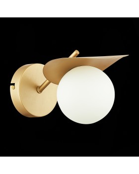 SLE220501-01 Бра Золотистый/Белый G9 1*5W BOLZANO-foto4