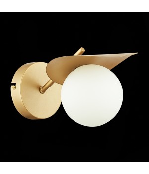 SLE220501-01 Бра Золотистый/Белый G9 1*5W BOLZANO-foto4