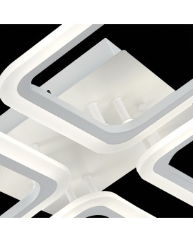 SLE200402-04 Светильник потолочный Белый/Белый LED 1*112W 3000-6000K QUTRO-foto7