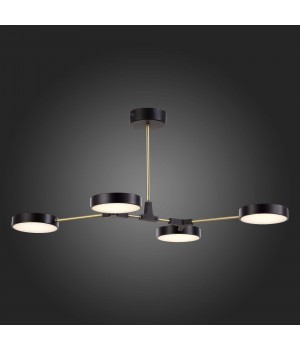 SLE6004-402-04 Светильник потолочный Черный/Черный LED 4*10W MONTA-foto7