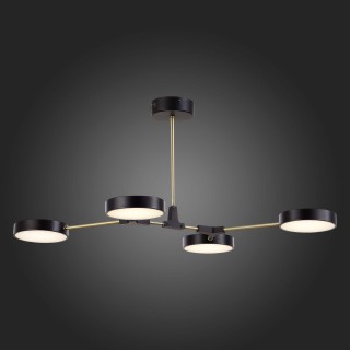 SLE6004-402-04 Светильник потолочный Черный/Черный LED 4*10W MONTA-foto7