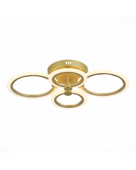 SLE500522-04 Светильник потолочный Золотистый/Белый LED 1*72W 3000-6000K CERINA-foto2