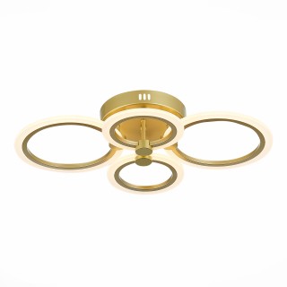 SLE500522-04 Светильник потолочный Золотистый/Белый LED 1*72W 3000-6000K CERINA-foto2